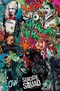 Suicide Squad - Crazy - Stampa poster poster - taglia 61x91,5 cm - Foto 1 di 28