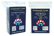 Semi-Rigid Holders & Soft Sleeves Size 1 for 3x4 Cards PSA Grading Submission