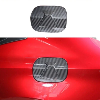 Tapa del tanque de combustible de fibra de carbono cubierta de gas de aceite apta para Lexus RC 300/350/F/200t 15~2021 Foto 1 de 4