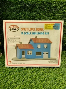 SPLIT LEVEL HOUSE KIT 'N' Scale Model Power New Sealed 1589 - Picture 1 of 4