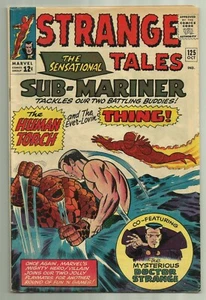 Strange Tales #125 Marvel 1964 Torch & Thing vs Submariner & Dr. Strange vs Mordo - Bild 1 von 2