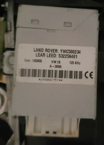 2006 LAND ROVER RANGE ROVER ANTI-THEFT INTERFACE MODULE YWC500234 - Picture 1 of 4