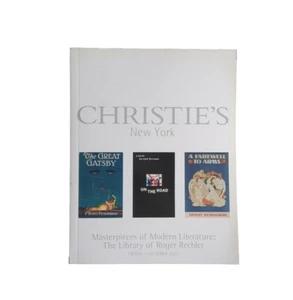 Christie's New York - Masterpieces of Modern Literature: Rechler - October 2002 - Bild 1 von 14