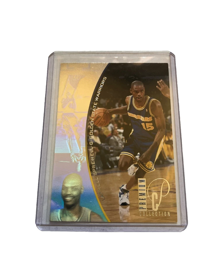 1995 Phenom Collection Latrell Sprewell Golden State Warriors Holo Card RARE - Image 1 of 2