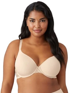 Wacoal 85340 French Garden Seamless Underwire T-Shirt Bra Size 36DD Nude - Picture 1 of 7