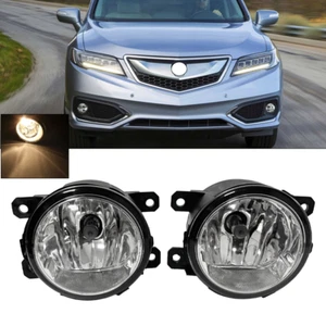 Fit Acura RDX 10-18 Front Bumper Fog Light Lamps PAIR Replacement 33900-T0A-A01 - Picture 1 of 9