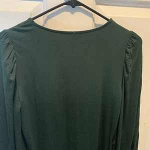 Nuevo Vince Camuto Burbuja Manga Larga Pequeño Sin Etiquetas Hunter Green #23-0015 - Imagen 1 de 4