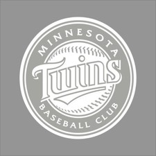 Minnesota Twins #2 MLB Team Logo 1 Color Vinyl Decal Sticker Car Window Wall