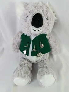 Fiesta Koala Bear Plush 15 Inch Felt Vest Pins Stuffed Animal Toy - Imagen 1 de 10