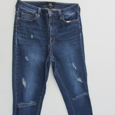 Bardot Jeans Womens Size 11 L26 Capri Slim Fit Denim Blue Mid Rise