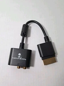 Turtle Beach Black Xbox 360 Gaming Audio Adapter Cable - Good Condition - Picture 1 of 3