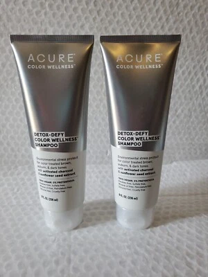 ACURE Color Wellness Detox-Defy Shampoo  Combo 8 fl. oz. each - Image 1 of 3