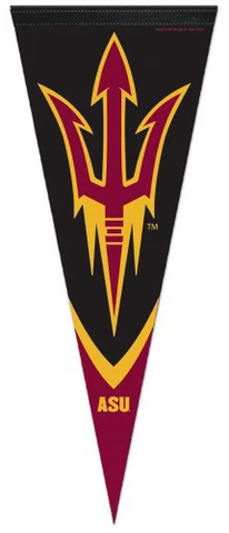 Arizona State Sun Devils Official NCAA Premium Felt Collector's PENNANT Cover