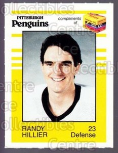 1987-88 Pittsburgh Penguins Kodak #11 Randy Hillier