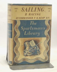 Sailing II Racing by P.K. Kemp in D/J 1st Edition 1938 - Imagen 1 de 7
