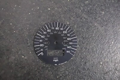 SUZUKI 2000 GSX600F KATANA SPEEDOMETER SPEEDO GAUGE FACE TRIM COVER PLATE - Image 1 of 4