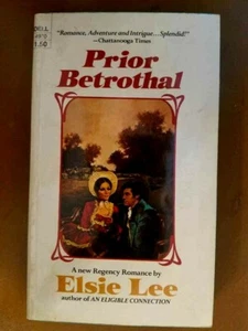 Rare Elsie Lee PRIOR BETROTHAL 1976 pb 1st NICE! Scarce - Imagen 1 de 2