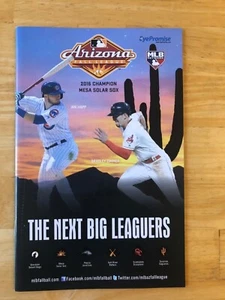 2017 Arizona Fall League Program, Ian Happ/Bradley Zimmerman on cover, LOOK - Picture 1 of 2