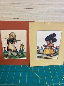 Reproductions by Christoffersen’s finest “oodie” characters-native American Art - Picture 1 of 5