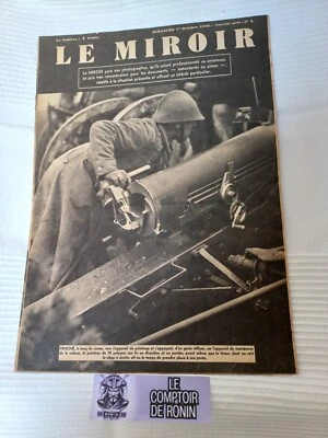LE MIROIR n° 5 du 1 Octobre 1939 Journal de la guerre 1939-1945 WW2 Bon état - Photo 1/3
