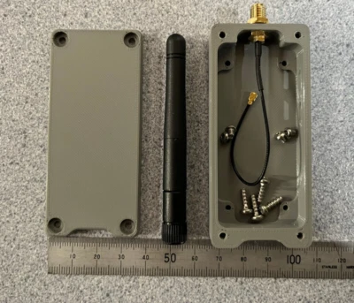Raspberry Pi Zero 2 W Industrial Slim Case WiFi Antenna Node SMA - Image 1 of 4