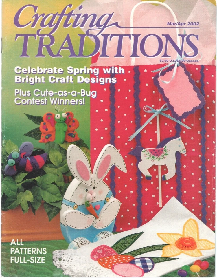 Crafting Traditions Magazine March/April 2002 Celebrate Spring with Bright Craft - Image 1 of 1