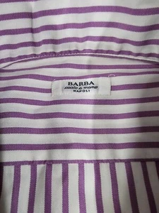 Camicia a righe BARBA taglia 16/41 - Foto 1 di 7
