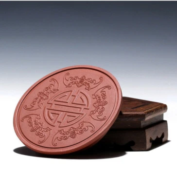 Mat for Tea Pot Zisha Original Ore Qingshui Clay Holder for Pot / Tea Cup - Image 1 of 4