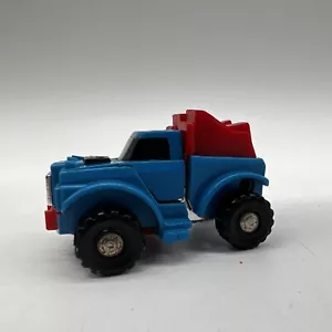 Transformers Gobot Hassbro Takara Japan Robot Red And Blue Truck Vehicle Vintage - Picture 1 of 8