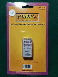 RAIL KING #50-1008 RECHARGEABLE PROTO SOUND BATTERY - Picture 1 of 1
