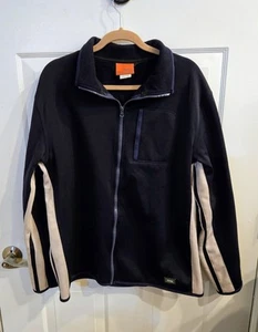 Jeep Jacket Mens XL Navy Blue Full Zip Up Lined Coat Athletic - Picture 1 of 7