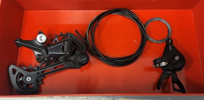 Shimano DEORE 12S M6100  GroupSet  Derailleur  Right Shifter + CABLE+ SHEATH - Image 1 of 4