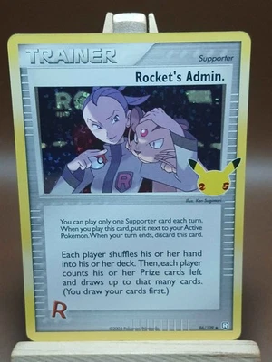 NM Rocket's Admin. 86/109 Celebrations: Classic Collection Holo - Image 1 of 4