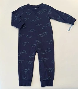 Carters Bebé Niño Ropa 18 Meses Dinosaurio Mono Mameluco Lindo 1 Unidad Nuevo - Imagen 1 de 3