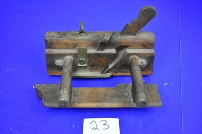 Wooden Sash Fillister Plane with Boxing, I. Sorby, Sheffield (Mr. Punch) - Image 1 of 4