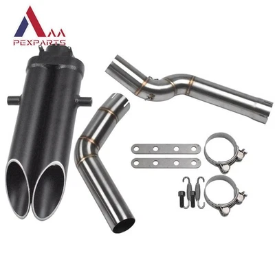 For Honda CBR1000RR 2004-2017 & CBR600RR F5 Stainless Exhaust System w/Hardware - Image 1 of 4
