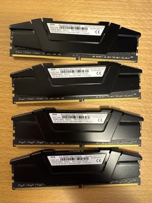 G.SKILL Ripjaws V Series 64GB (4 x 16GB) 288-Pin Black RAM DDR4 3600 C14 Desktop - Image 1 of 2