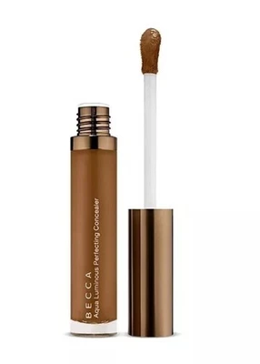 BECCA Aqua Luminous Perfecting Concealer Deep Bronze .18 fl oz NIB - Image 1 of 2