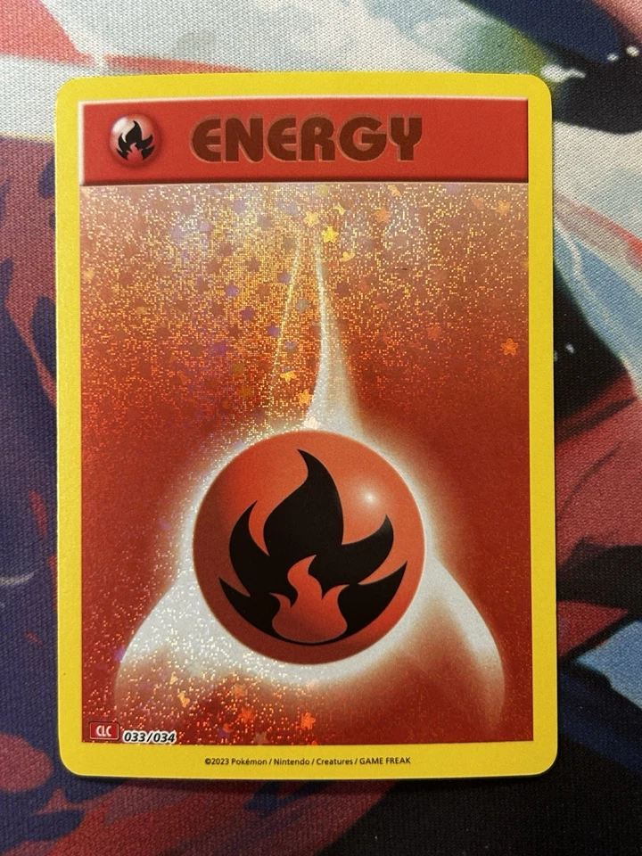 Basic Fire Energy CLC 033/034 Pokemon Trading Card Game Classic Collection Holo - Image 1 of 3