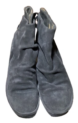 Zapatos FLY LONDON Gris Oscuro Tacón de Cuña Botines Talla 41, EE. UU. 10 - 10,5 Foto 1 de 4