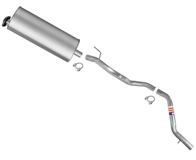 Sistema de escape de tubo de escape silenciador para Jeep Grand Cherokee 2005 2006 2009 2010 Foto 1 de 4