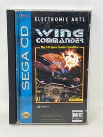 Sega CD - Wing Commander - CIB Complete w/ Registration - Clean Case / Tested