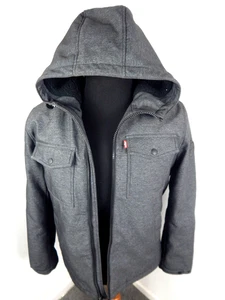 Levi Strauss Sheep gefütterte Jacke dunkelgrau Herren Gr. Small - Bild 1 von 5