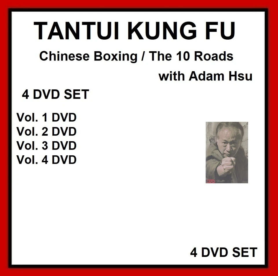 Tan Tui Spring Leg Chinese Boxing w/ Adam Hsu Kung Fu 4 DVD Set Wu Shu — 第 1/1 张图片