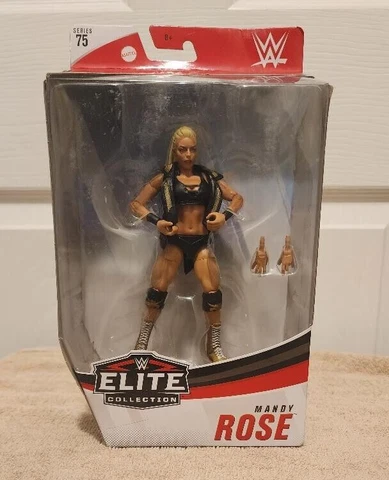 WWE Series 75 Elite Collection Mandy Rose Action Figure w Interchangeable Hands Cover