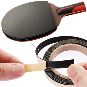 Super thick Table Tennis Racket Edge Tape / Edge Protect Adjustable Black U.K-Fa - Picture 1 of 6