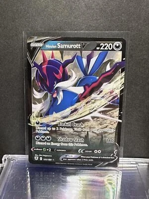 SWSH10: Astral Radiance #101/189 Hisuian Samurott V - Image 1 of 2