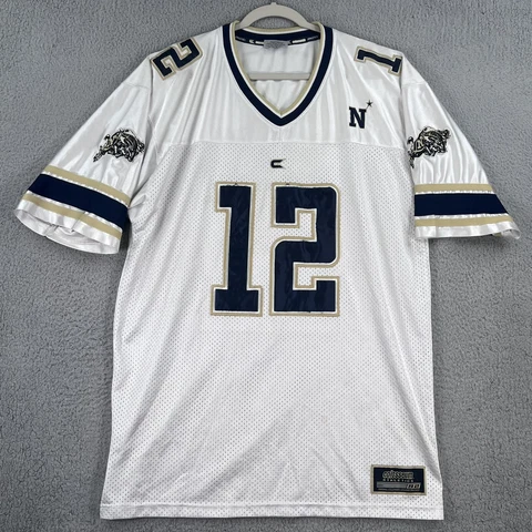 Navy Midshipmen #12 Jersey Mens Large Stitched Colosseum Athletics NCAA Football Cover