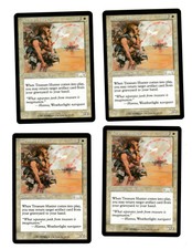 4x Treasure Hunter EX Exodus Mtg Magic EDH 4x x4