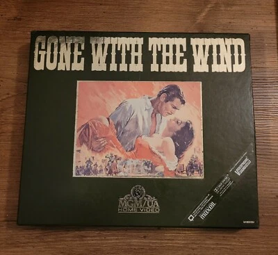 Gone With The Wind VHS Box Set Special Edition 2 VHS Tapes Pre-owned  MGM UA - Image 1 of 4